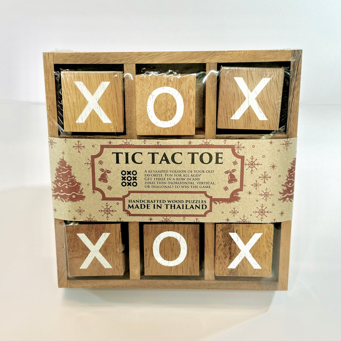 Wooden Tic Tac Toe