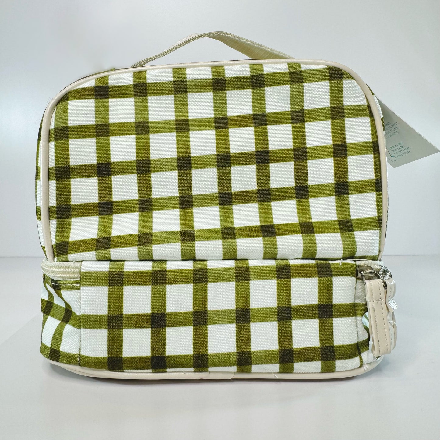 Ollie & Olivia Cooler Bag - Green Checker