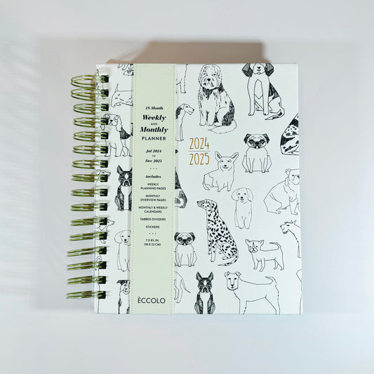 Eccolo Monthly & Weekly Planner 2024/2025 - 18 Month