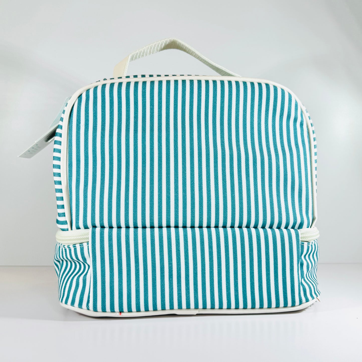 Ollie & Olivia Cooler Bag - Green Stripe