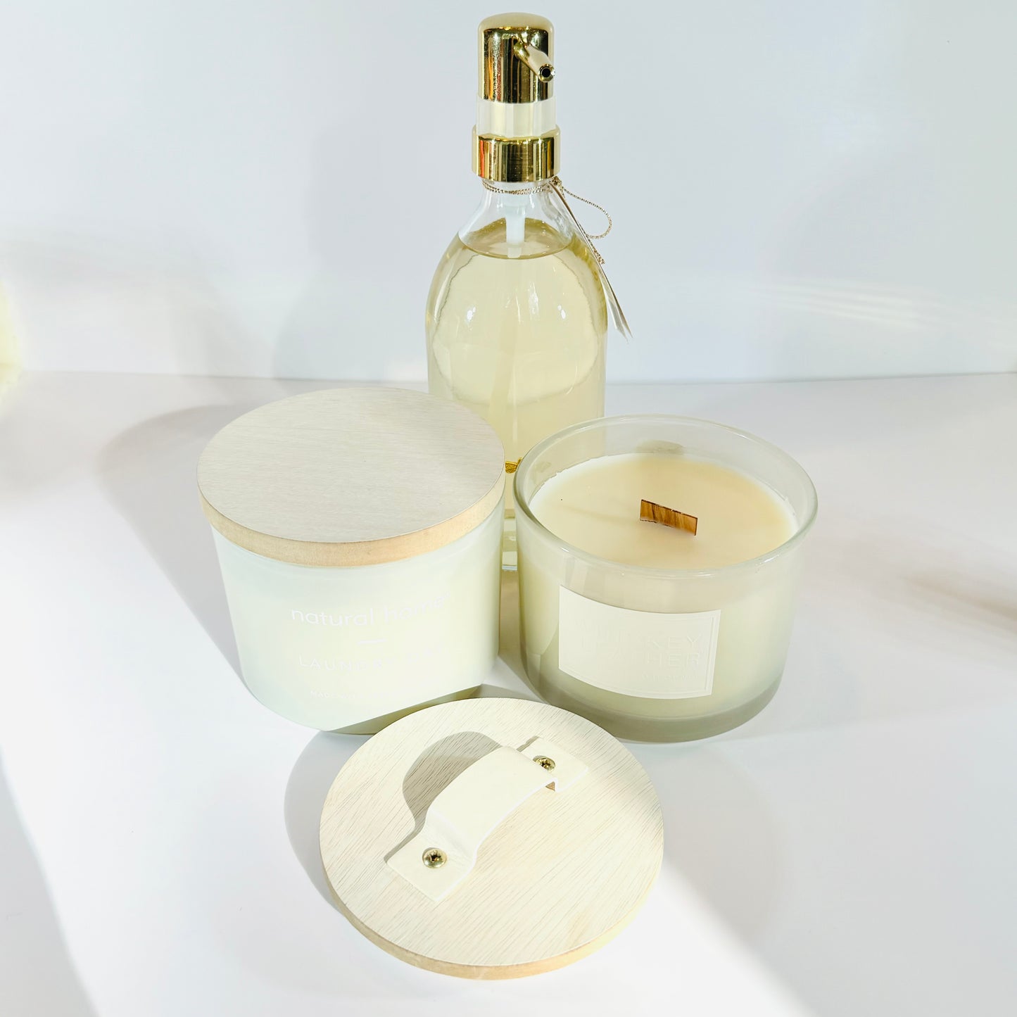 Whisky Leather Candle